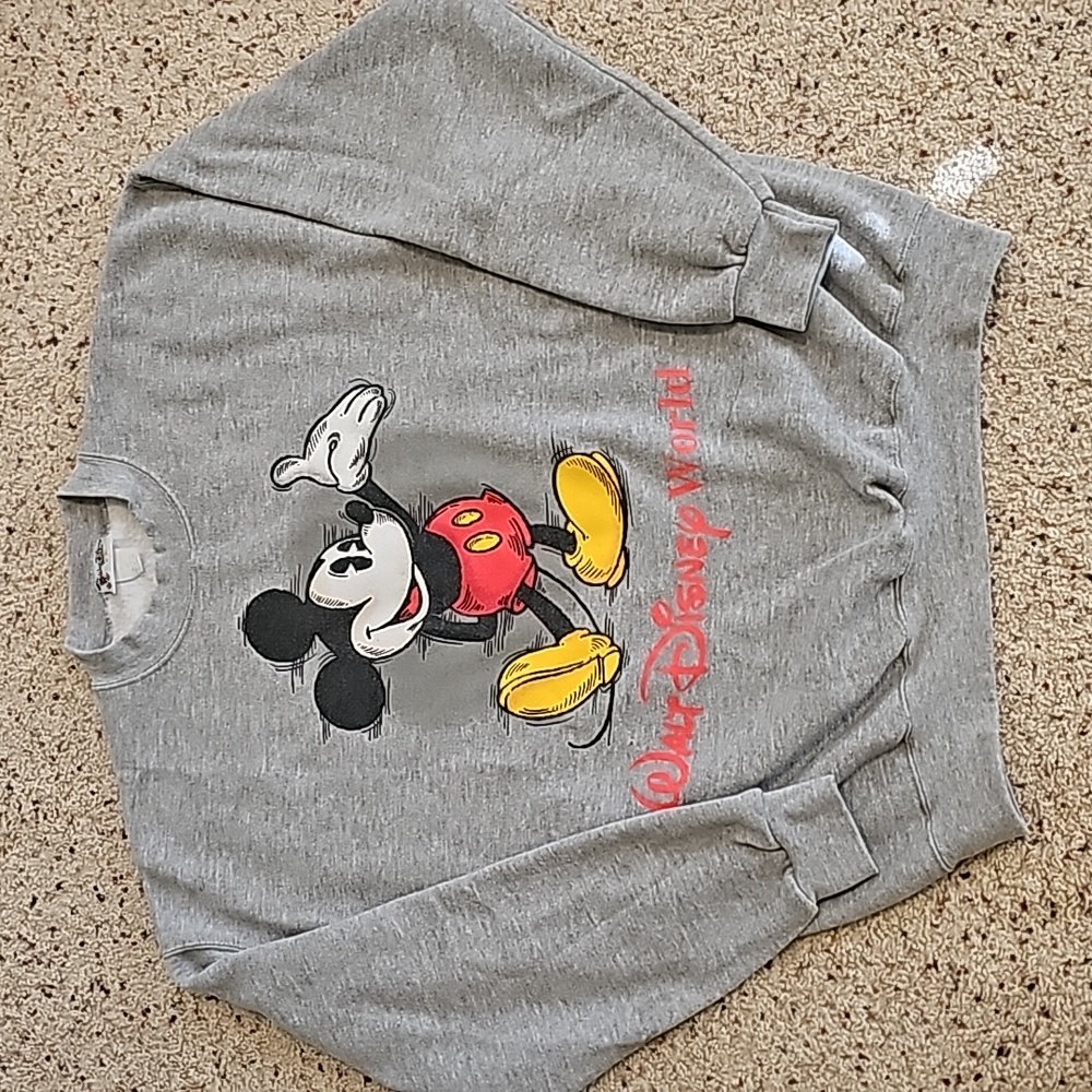 Vintage Mickey Mouse Walt Disney World Sweatshirt